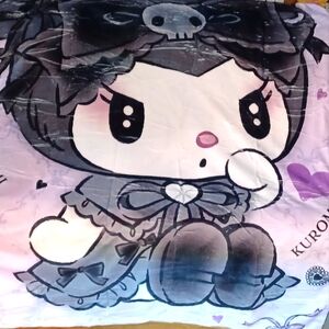 Huge Kuromi Throw or Blanket